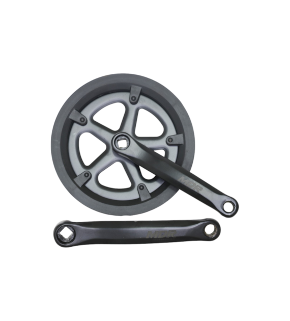 Mech.korb.XLR8 170x46T Stal.kwadrat z osł.czarny