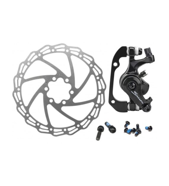 Hamulec tarcz. mech.tył adapt.F160/R140 160mm