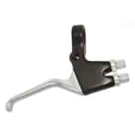 Dźwignia ham.na dwie linki czar/sreb prawa