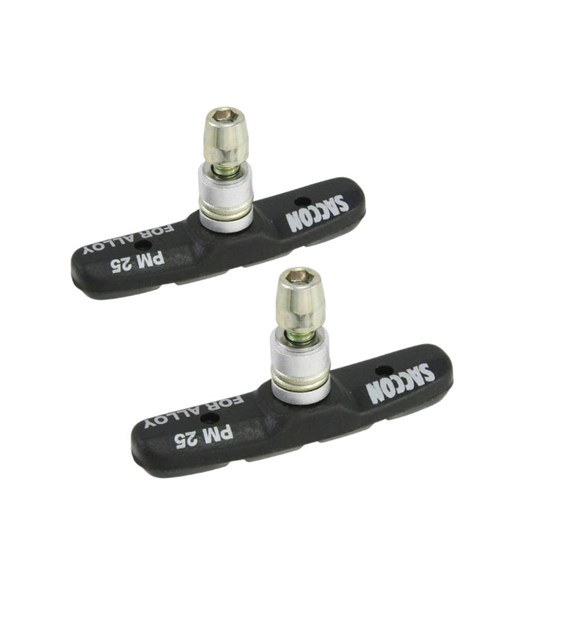 Klocki V-brake 70mm gwintowane SACCON