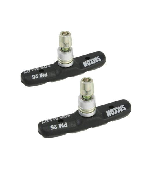 Klocki V-brake 70mm gwintowane SACCON