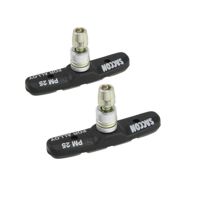 Klocki V-brake 70mm gwintowane SACCON