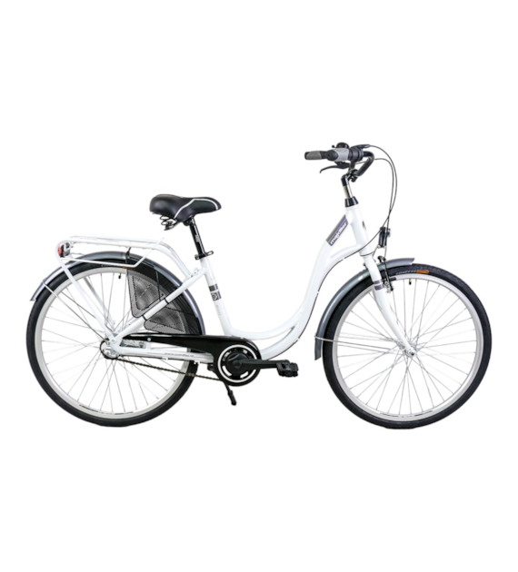 Rower Majdller 26'' BELLA 6.3 16'' Biały połysk