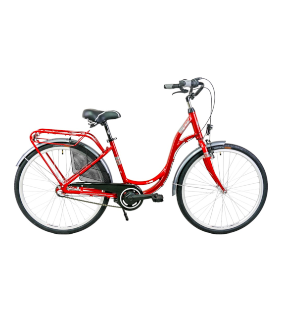 Rower Majdller 26'' BELLA 6.3 16'' Czerwony połysk