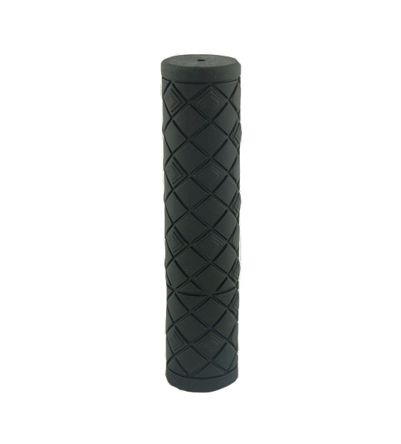 Chwyt kier PVC KARO 90mm czarny 0722