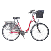 Rower Majdller 28'' BELLA 8.3 17'' Ciemnoczerwony