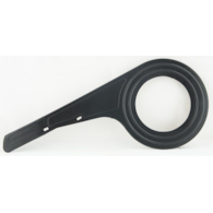 Osłona łańcucha Turing fi-230mm b/uchwytu czarna