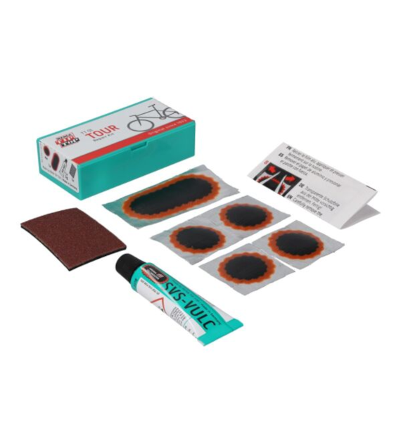 Zestaw naprawczy TT 01 TOUR  do dętek rowerowych