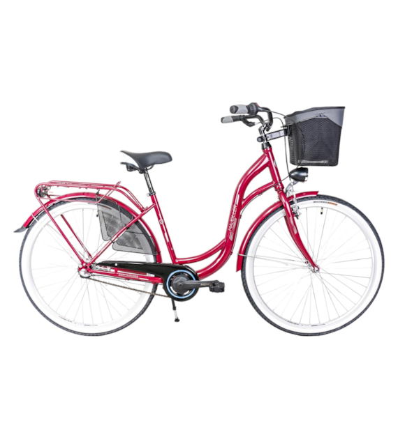 Rower Majdller 28'' PAREO 8.3 18'' Bordowo/fiolet