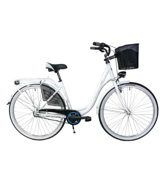 Rower Majdller 28'' WAVE 8.3 18'' Biały połysk