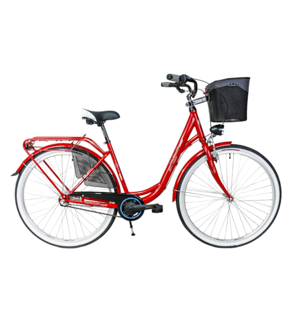 Rower Majdller 28'' WAVE 8.3 18'' Czerwony rubin