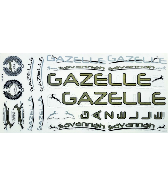 Naklejki Gazelle 5007E