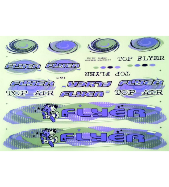 Naklejki Flyer 5101K
