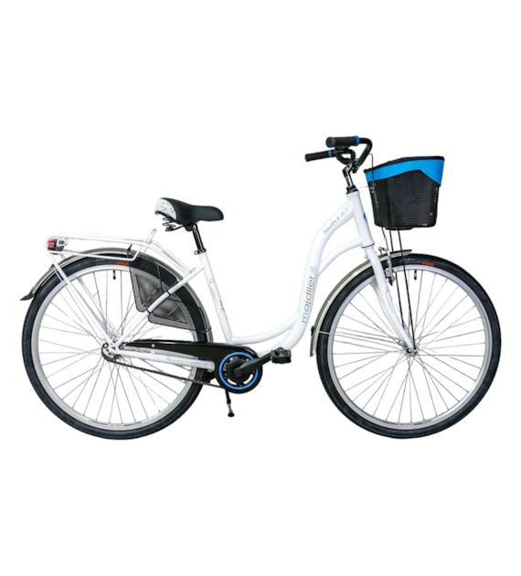 Rower Majdller 28'' SIMPLE 8.1 18'' Biały