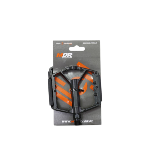 Pedały FP-921ZU; 9/16  ALU Czarny AM