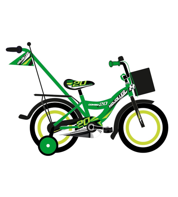 Rower Majdller 20'' COMBO Zielony-Czarny