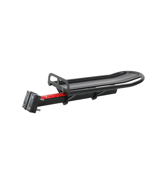 Bagażnik PS-FT-077 alu mocowany na sztycę czarny