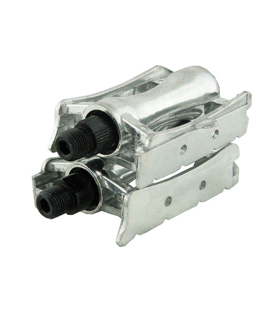 Pedały szosowe alu srebrne