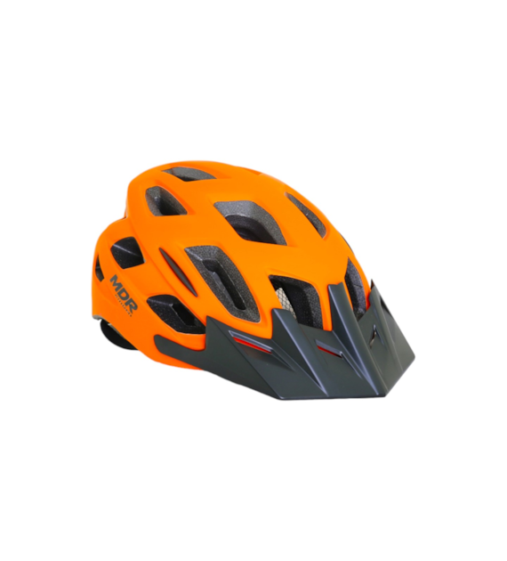 KASK HB3-2 S + lampka tył; orange mat 53-55