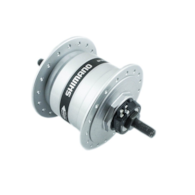 Piasta przód z prądnicą 6V/3W 36 otw.srebrna nakr.