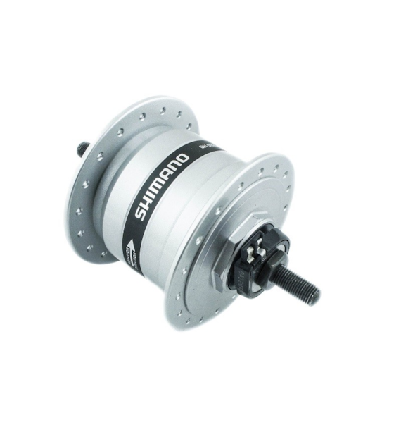 Piasta przód z prądnicą 6V/3W 36 otw.srebrna nakr.