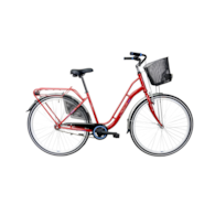 Rower Majdller 26'' IMPULSE 6.1 18''Czerwony rubin