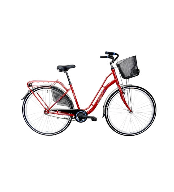 Rower Majdller 26'' IMPULSE 6.1 18''Czerwony rubin