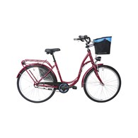Rower Majdller 26'' CLARES 6.3 18'' Bordowo/fiolet