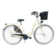 Rower Majdller 26'' PAREO 6.3 18'' Ecru połysk