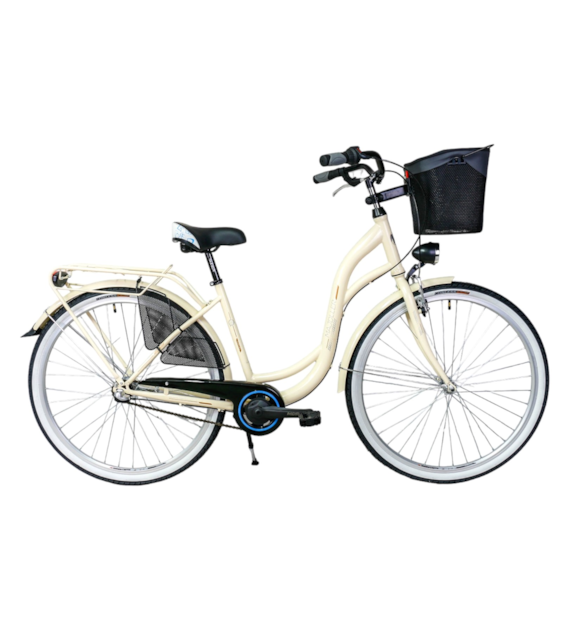 Rower Majdller 26'' PAREO 6.3 18'' Ecru połysk