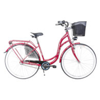 Rower Majdller 26'' PAREO 6.3 18'' Bordowo/fiolet