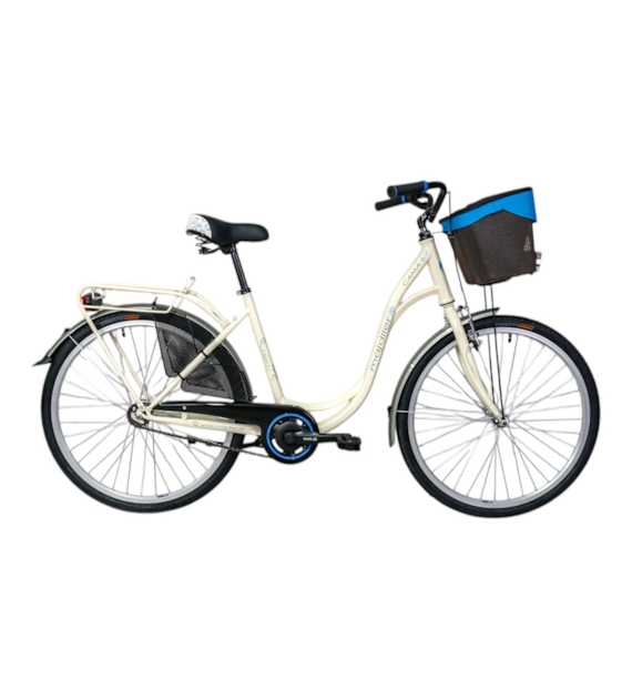 Rower Majdller 28'' CAMA 8.1 18'' Ecru połysk