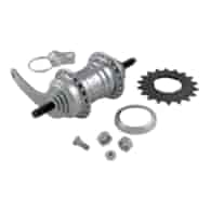 Piasta tył torpedo 36H/151/18 Velosteel z osprzęte