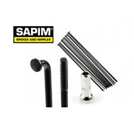 Szprycha SAPIM Stal 14G 285mm J-Bend Cz 36szt +nyp