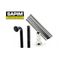Szprycha SAPIM Stal 14G 291mm J-Bend Cz 36szt +nyp