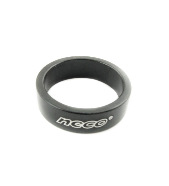 Podkładka steru 11/8  10mm Neco czarny AM
