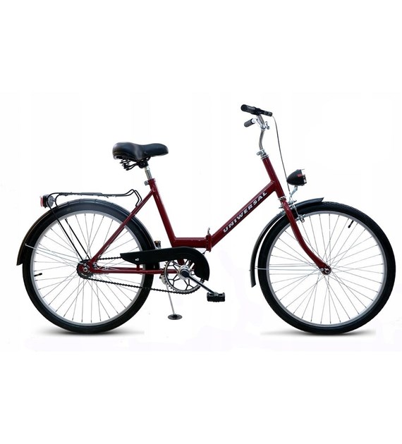 Rower Uniwersal 24  Jubilat 15  czerwony p/Tajwan