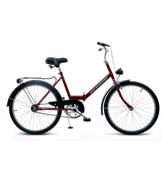 Rower Uniwersal 24  Jubilat 15  czerwony p/Tajwan