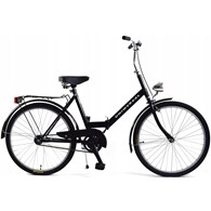 Rower Uniwersal 24  Jubilat czarny p/Tajwan