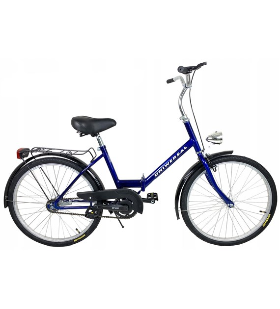 Rower Uniwersal 24  Jubilat 15  niebieski p/Tajwan