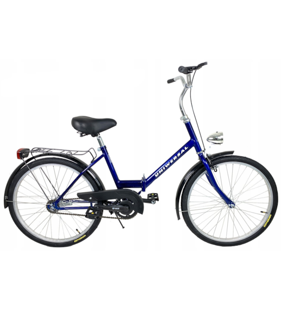 Rower Uniwersal 24  Jubilat 15  niebieski p/Tajwan