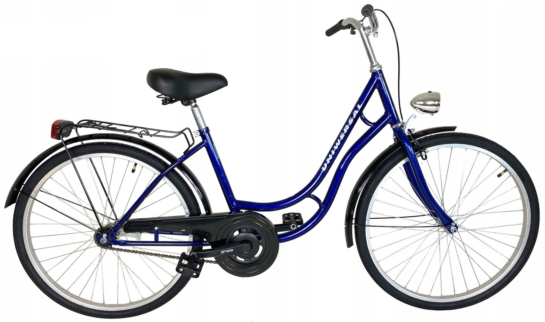 Rower Uniwersal 28  Retro damka niebieski p/Tajwan