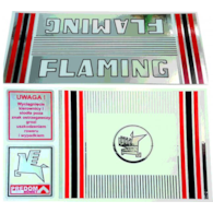Naklejka FLAMING