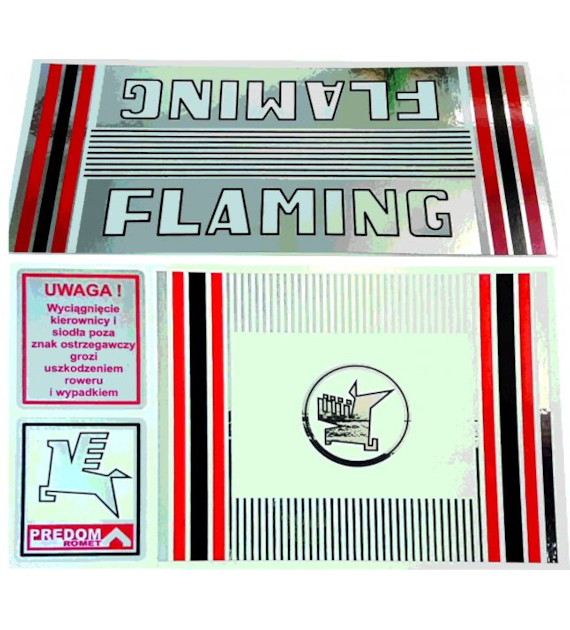 Naklejka FLAMING