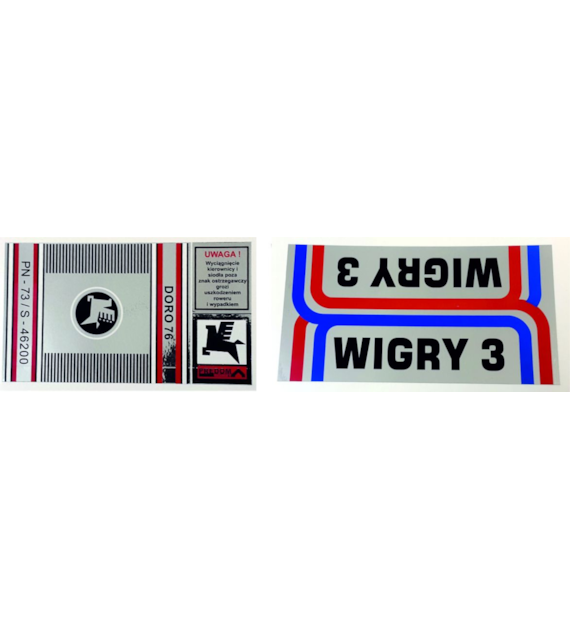 Naklejka WIGRY 3