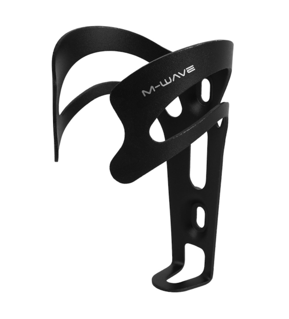Koszyk bidonu M-wave aluminiowy czarny