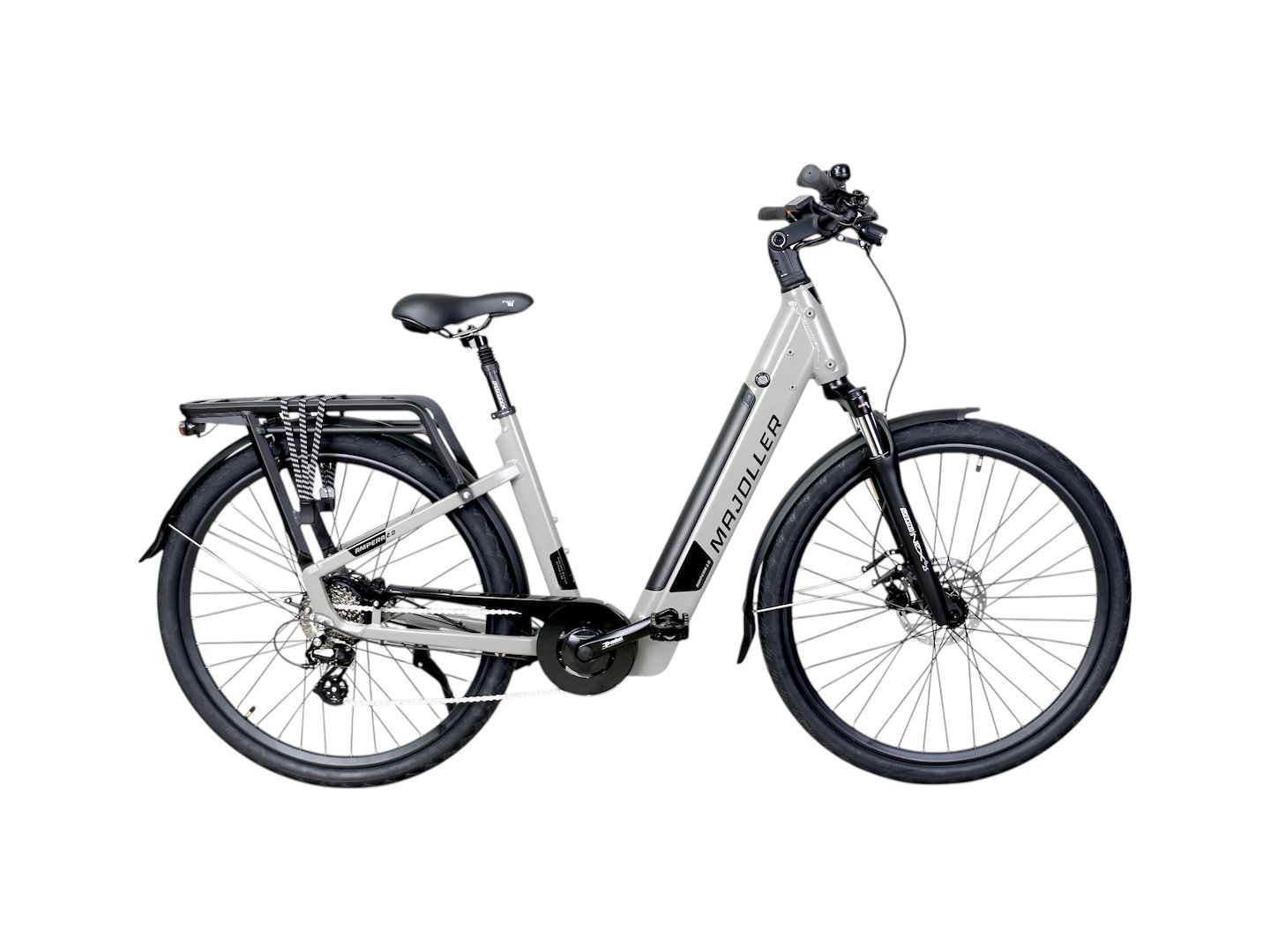 Rower Majdller 28' E-Bike AMPERA2.0 D18 8-b Beżowy