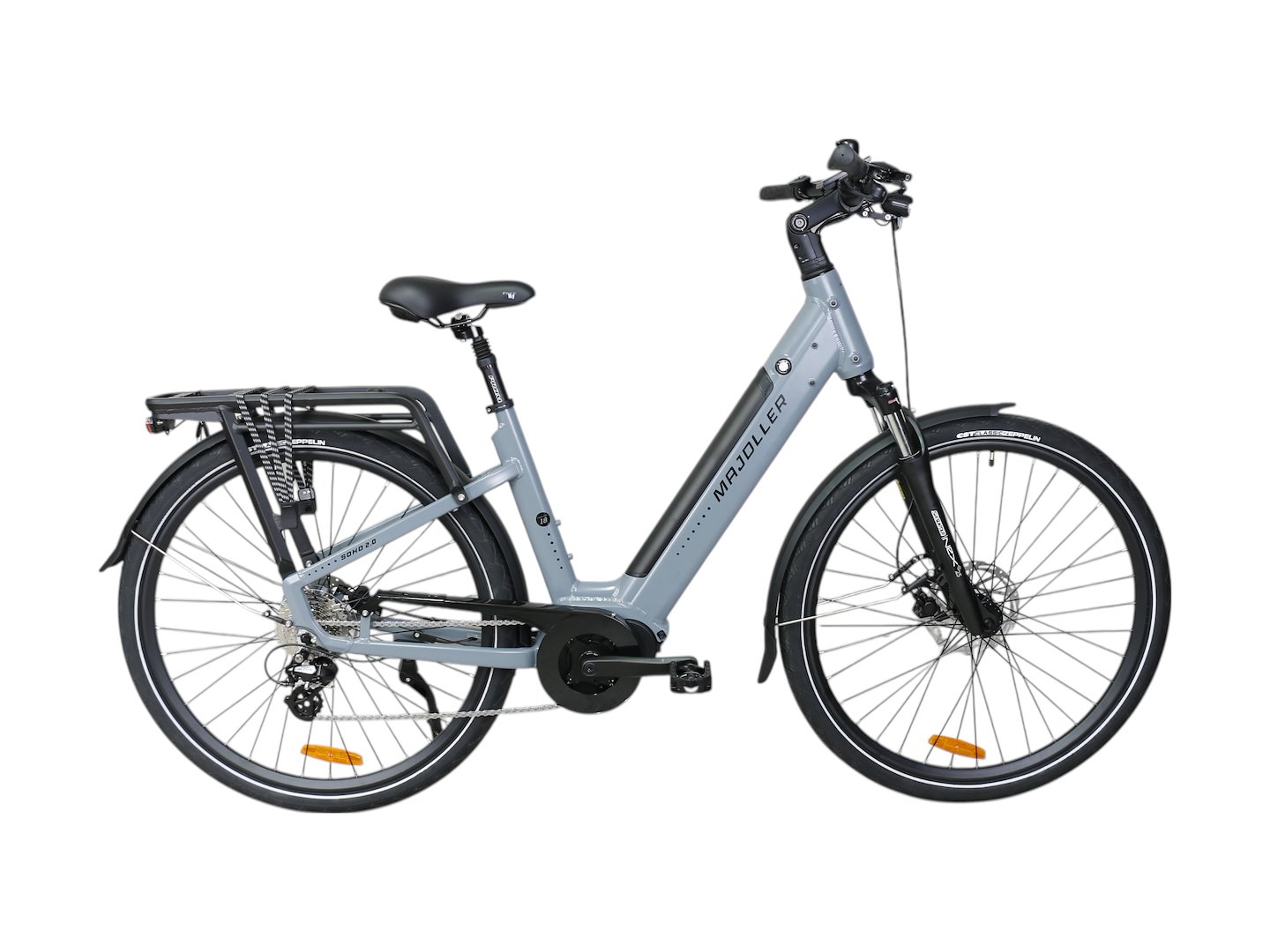 Rower Majdller 28'' E-Bike SOHO 2.0 D18 8-b Szary