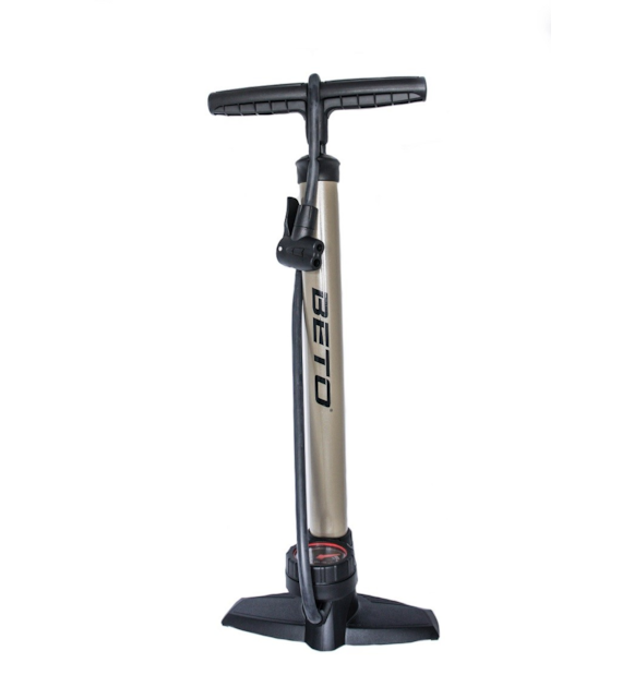 Pompka samoch.BETA Stal z manometrem