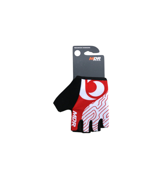 Rękawiczki MDR-102 XL siatka/lycra czerwone